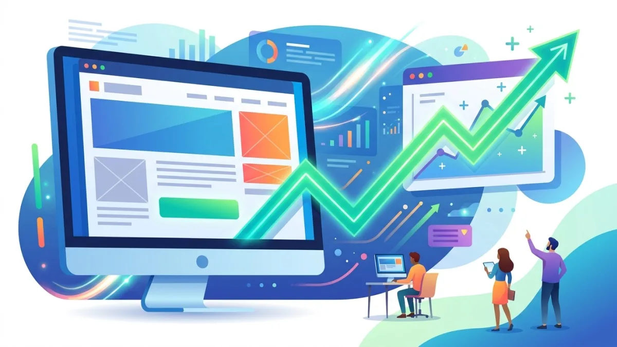 Web copywriting for conversion and SEO: annotated Canadian service page showing headline, value proposition, CTA button, and on-page SEO elements